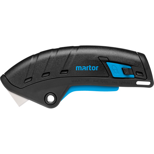 Secupro Merak Retractable Safety Knife, 9 mm, Ceramic, Heavy-Duty, Plastic Handle O-Max