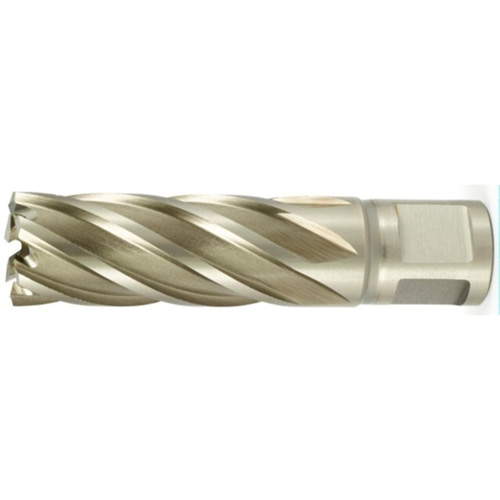 CLE-LINE 4501 Long Annular Cutter, 11/16" Diameter, High Speed Steel, 2" Depth of Cut, 3/4" Shank O-Max