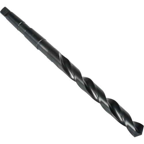 General Purpose Taper Shank Drill Bit, 3/16", High Speed Steel, 2-1/2" Flute, 118° Point O-Max
