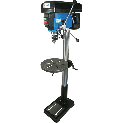16-Speed Floor Drill Press, 17", 5/8" Chuck, 3380 RPM O-Max