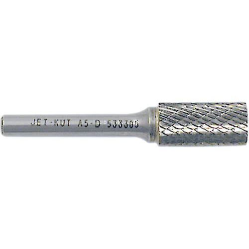 Fraise cylindrique JET-KUT, 3/8" Dia., 1/4" Tige, 3/4" Prof. de la coupe O-Max