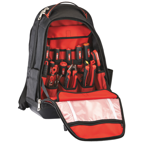 Sac &agrave; dos de chantier, 20" lo x 16" la, Noir, Balistique O-Max