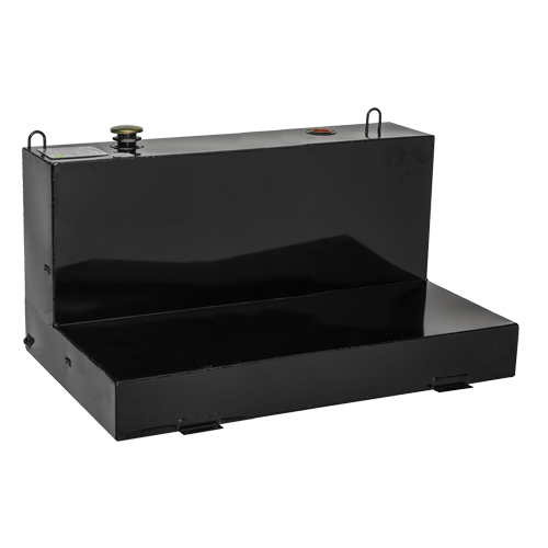 Steel Fuel Transfer Tank, Steel, 100 Gal. Capacity, Black O-Max