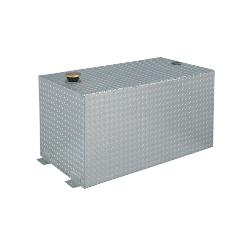 Aluminum Fuel Transfer, Aluminum, 100 Gal. Capacity, Silver O-Max