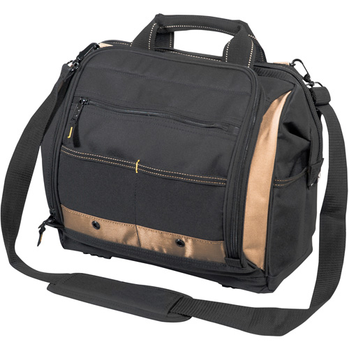 Multi-Compartment Tool Carrier, Polyester, 33 Pockets, Black O-Max