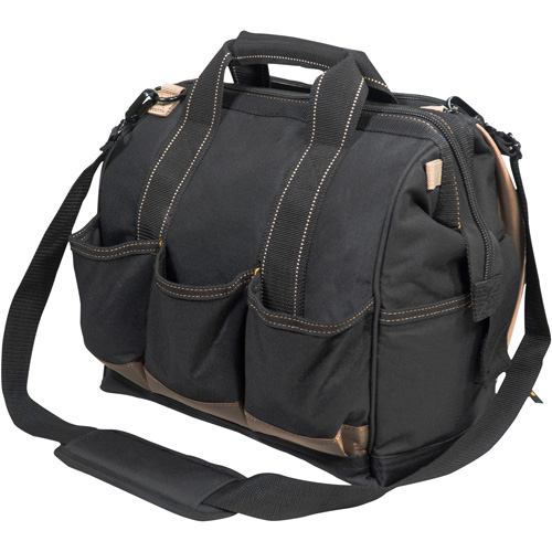 Multi-Compartment Tool Carrier, Polyester, 33 Pockets, Black O-Max