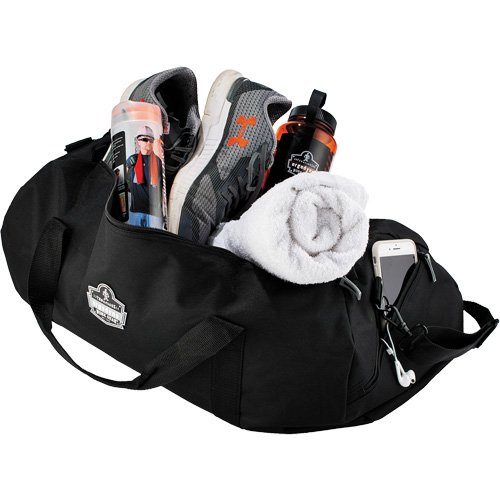 Arsenal&reg; 5020 Duffel Bag, Polyester, 3 Pockets, Black O-Max