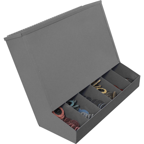 Gravity Feed Dispenser with Lid O-Max