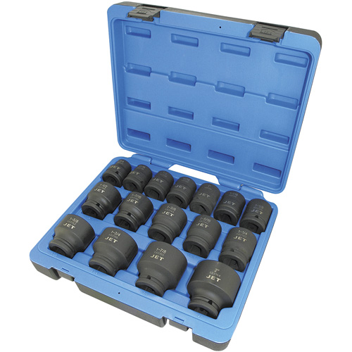 PS1634 6-Point SAE Socket Set, 16 Pcs, Impact, 3/4" Drive Size O-Max