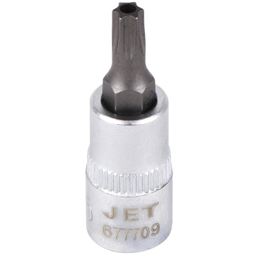 Douille embout &agrave; inviolable, Torx inviolable, T-25 x 2" lo, Prise 3/8" O-Max