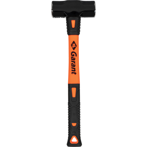 Double-Faced, Fiberglass Sledge Hammer, 4 lbs., 16", Fibreglass Handle O-Max