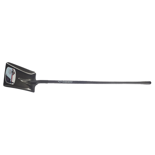 Snow Shovel, Tempered Steel Blade, 11.25" Wide, Straight Handle O-Max