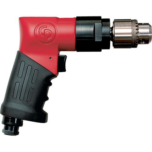 Perceuses non r&eacute;versibles, 21 pi³/min, 1/4" NPTF, 89 dBA, 3/8" mandrin, Avec cl&eacute; O-Max
