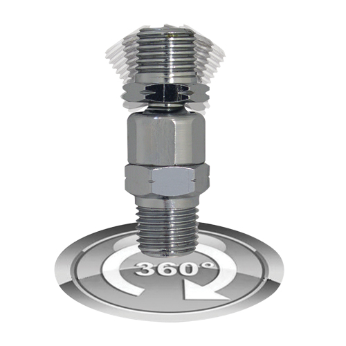 30° Free Angle Fittings, 1/4" O-Max