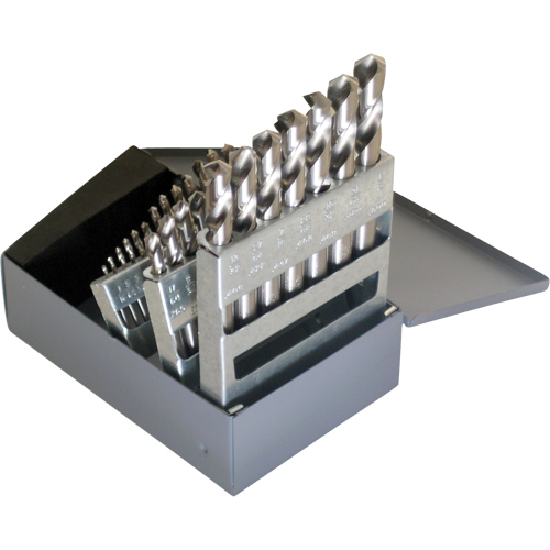 Drill Sets, 29 Pieces, High Speed Steel O-Max