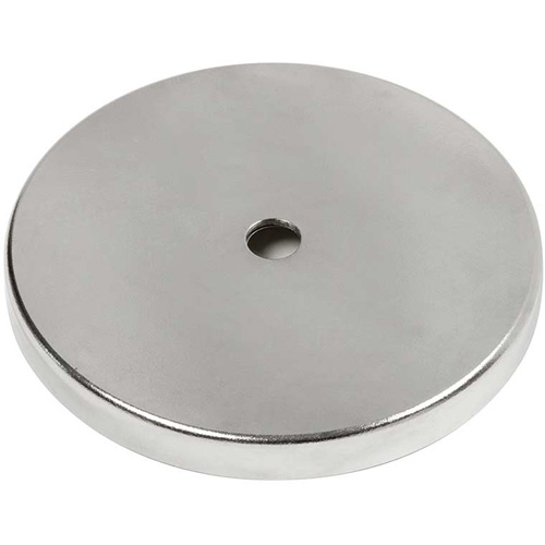 Aimants ronds &agrave; profil bas, dia. 1-1/4", Force de 35 lb O-Max