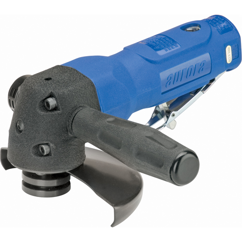 Pneumatic Angle Grinder, 5" Wheel, 1/4" NPT Inlet, 10000 RPM O-Max