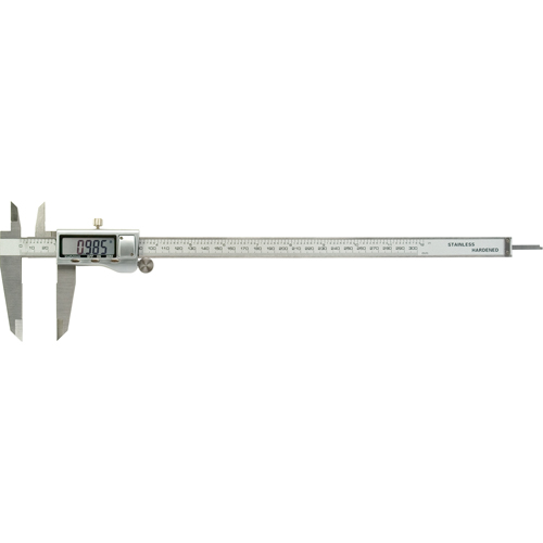 Pieds &agrave; coulisse num&eacute;riques & &eacute;lectroniques, R&eacute;solution de 0,001" (0,03 mm), 0" - 12" (0 mm - 300 mm) gamme de mesure O-Max