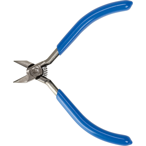 Midget Tapered Nose Diagonal Cutters, 4-1/4" L O-Max