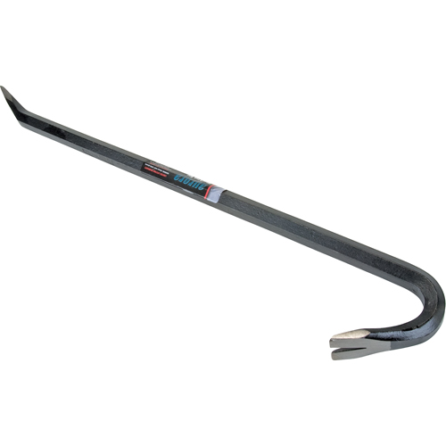 Gooseneck Wrecking Bar, 3/4" Width, 24" Length O-Max