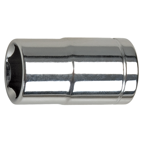 SAE Socket, 7/16", 3/8" Drive, 6 Points, Deep O-Max