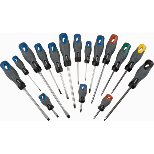 Screwdriver Set, 16 Pcs. O-Max