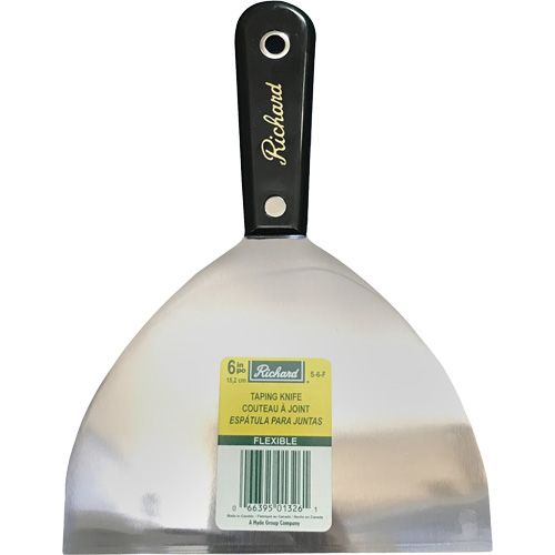 Pro Series Flexible Taping Knife, 6", High-Carbon Steel Blade O-Max