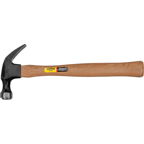 Hammer, 16 oz., Wood Handle, 5-6/25" L O-Max