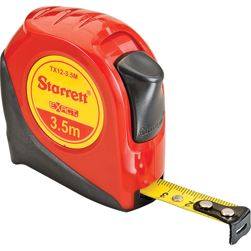 Engineers Measuring Tape, 1/2" x 3.5 m, Millimetres Graduations O-Max