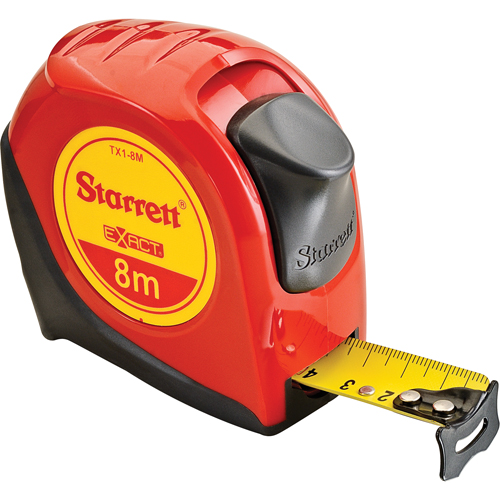 Long Measuring Tape , 1" x 8 m, Millimetres Graduations O-Max