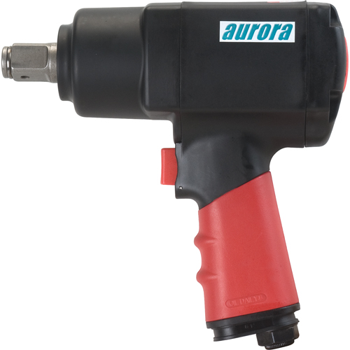 Heavy-Duty Composite Air Impact Wrench, 3/4" Drive, 1/4" NPT Air Inlet, 9000 No Load RPM O-Max