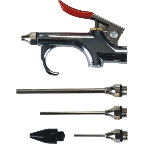 Trousse de soufflette avec 5 buses interchangeables O-Max
