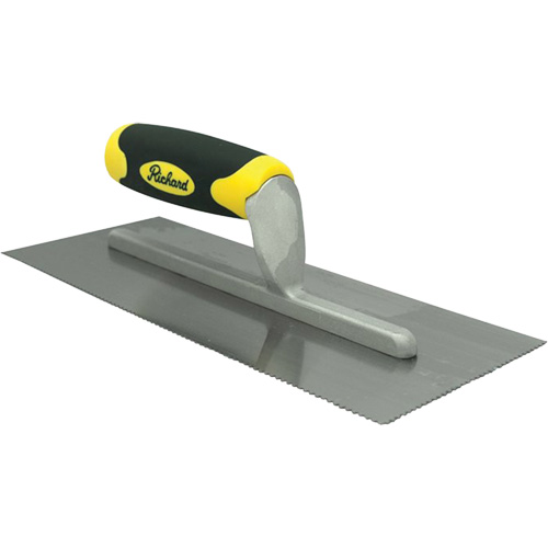 V-Notch Ergo-Grip Adhesive Trowel O-Max