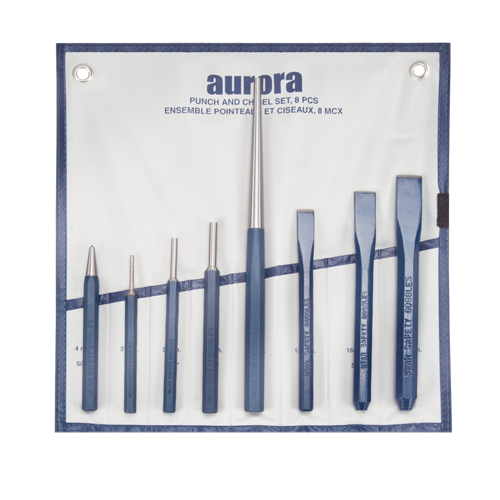 Punch and Chisel Set, 8 Pieces O-Max