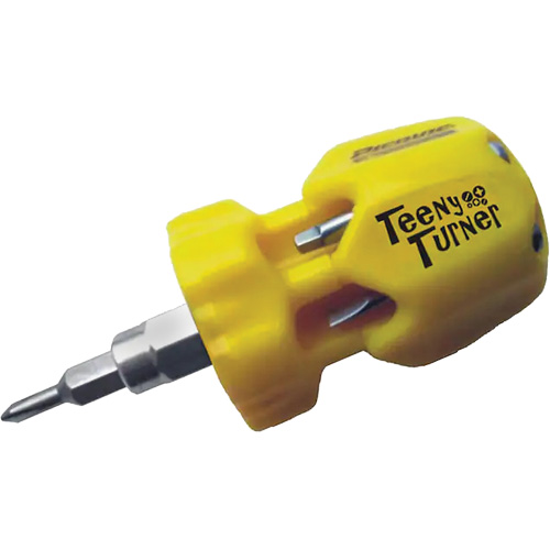 Teeny Turner Screwdriver, Plastic Handle O-Max