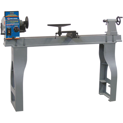 Tours &agrave; bois 14" x 43" &agrave; vitesse variable & affichage num&eacute;rique O-Max