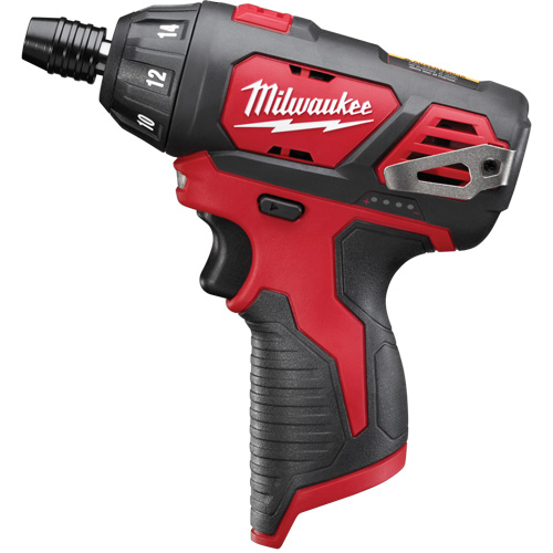 Tournevis hexagonal M12, 1/4", 12 V, 175 lb-pi couple max., Lithium-ion bloc-pile O-Max