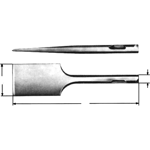 Burin d&eacute;tartreur pneumatique O-Max