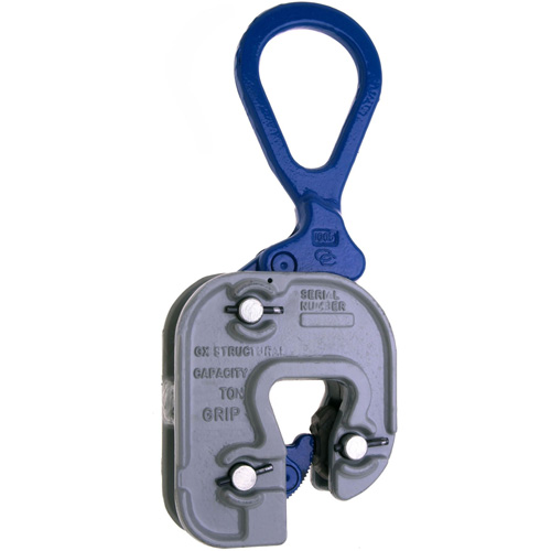 &eacute;lingue l&egrave;ve-t&ocirc;le courte GX, 4000 lb (2 tonnes), Ouverture de la m&acirc;choire de 1/16" - 7/8" O-Max