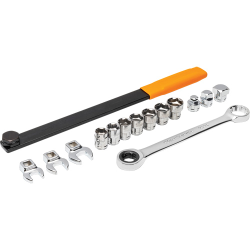 15 Piece Ratcheting Serpentine Belt Tool Set O-Max