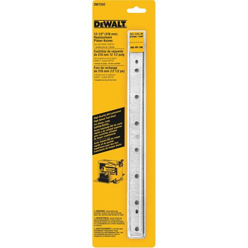 12-1/2" Disposable Reversible Planer Knives O-Max