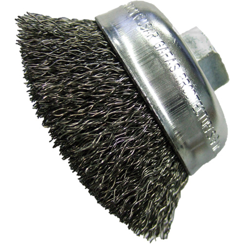 Brosses-boisseau &agrave; fils cr&ecirc;p&eacute;s 6" O-Max