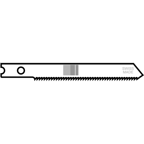 Jigsaw Blades, Bi-Metal, U-Shank, 2-3/4" L, 24 TPI O-Max