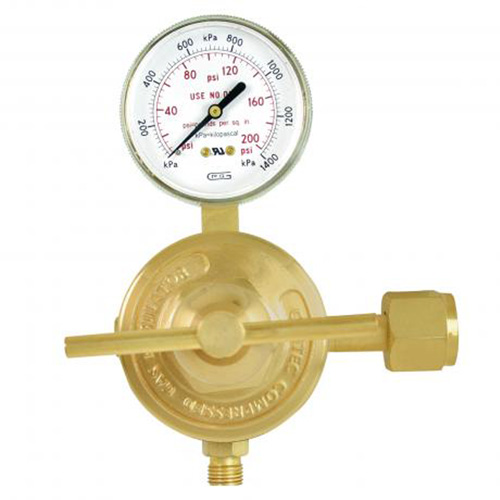 Medium-to-Heavy-Duty Station Regulator, Oxygen, 7/8"-14LH(F) Inlet O-Max