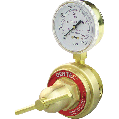 Medium-to-Heavy-Duty Pipeline Regulator, Acetylene, 1/4" NPT(F) Port Inlet O-Max