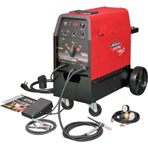 Ensemble Precision TIG 225 ReadyPak avec chariot O-Max