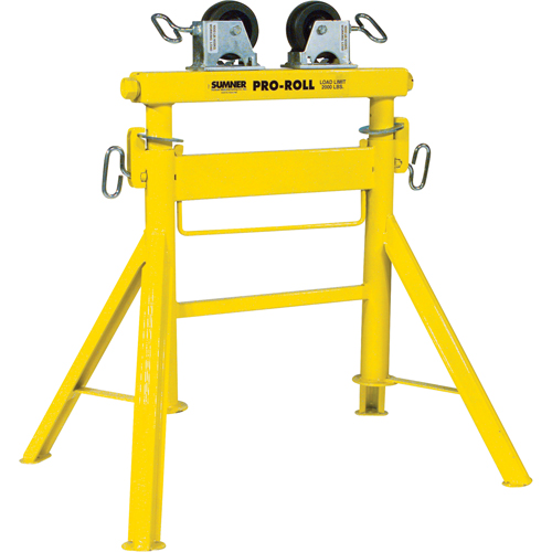 Support porte-tuyaux Pro Roll, Capacit&eacute; de chargement 1000 lb, Capacit&eacute; max. de tuyau 36" O-Max