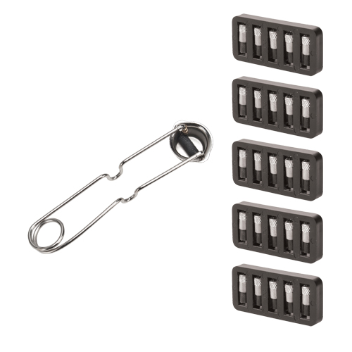 Briquet &agrave; une pierre et cinq porte-pierre O-Max