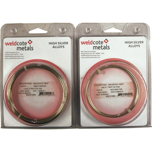 Alliages de brasage &agrave; haute teneur en argent O-Max