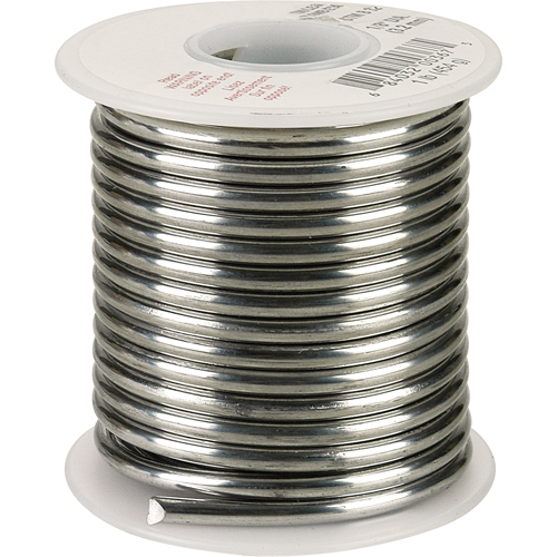 Common Solder, Lead-Based, 50% Tin 50% Lead, Solid Core, 0.09375" Dia. O-Max